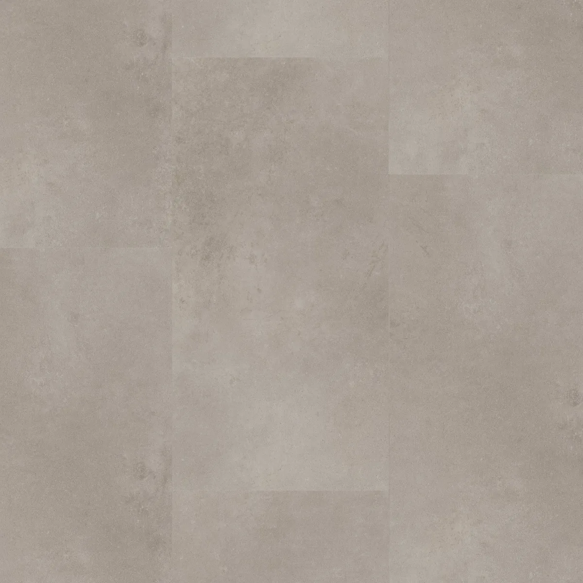 Southwark / Sarino light grey, klik pvc gelegd, recht van boven gezien