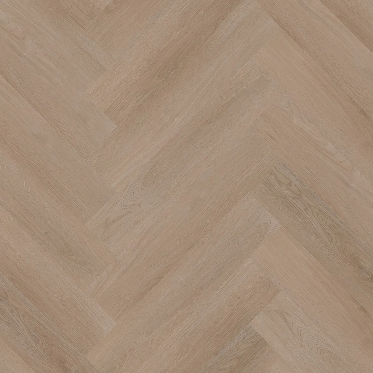 Merton / Navaro Dark oak, visgraat klik pvc gelegd, recht van boven gezien