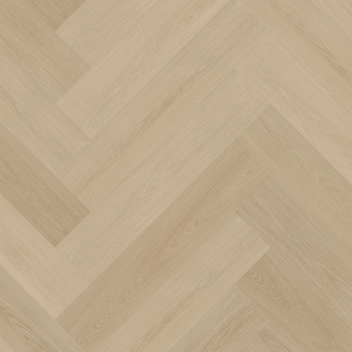 Brentford / Soleno Natural, visgraat plak pvc gelegd, recht van boven gezien