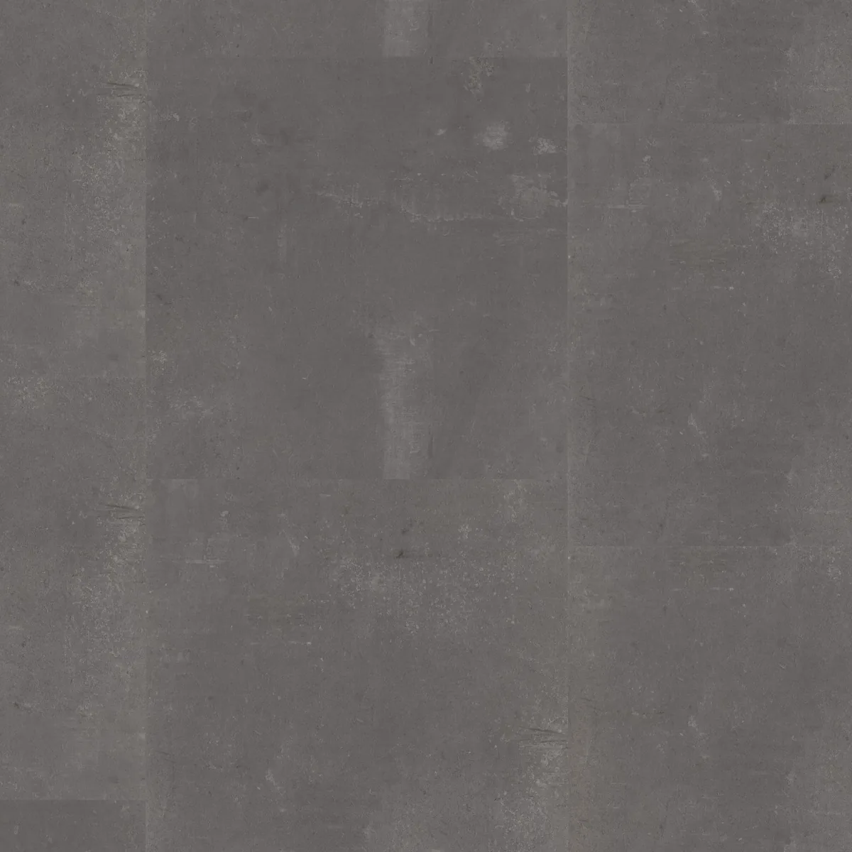 Westminster / Piero dark grey, klik pvc gelegd, recht van boven gezien