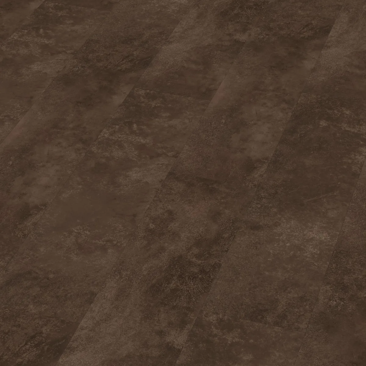 Finsbury / Viretto Brown, plak pvc schuin van boven, met het verspringende legverband in beeld