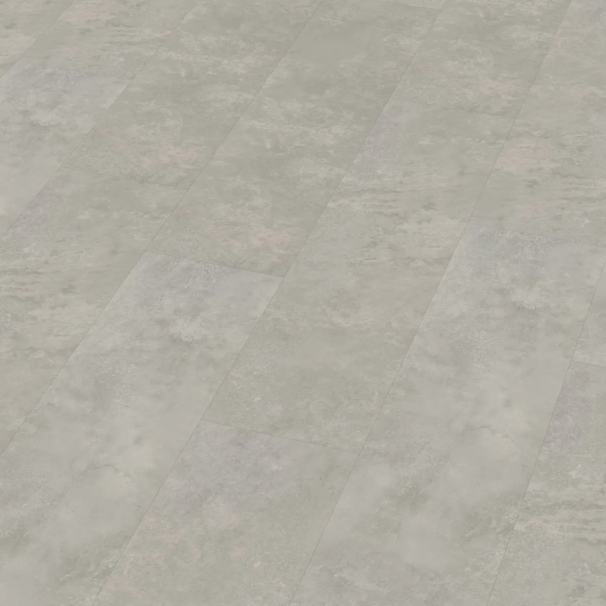 Finsbury / Viretto Light grey, plak pvc schuin van boven, met het verspringende legverband in beeld