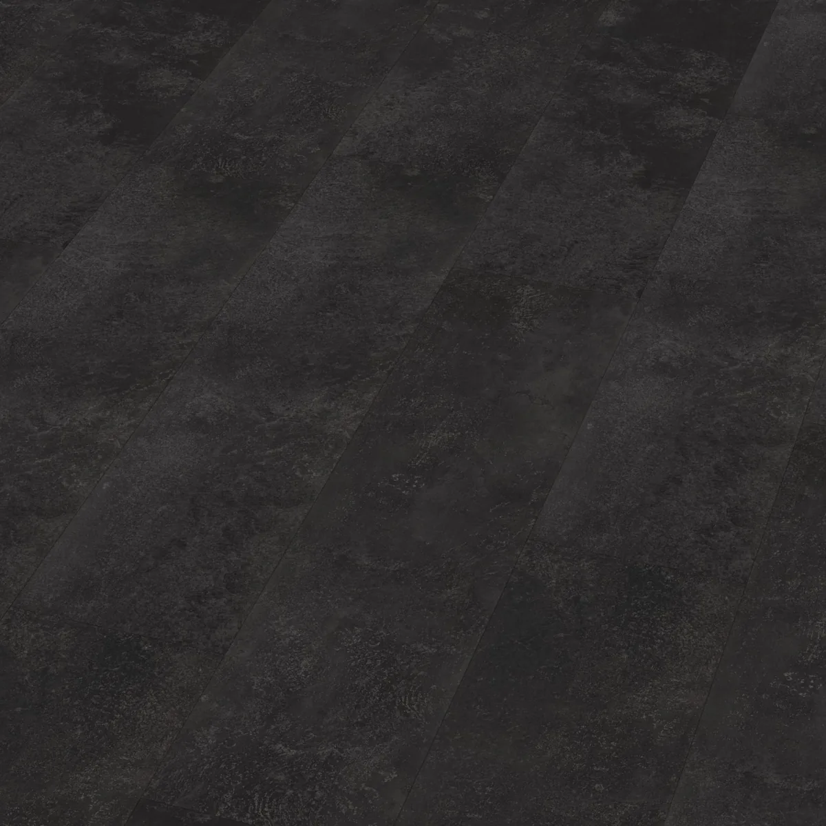 Finsbury / Viretto Anthracite, plak pvc schuin van boven, met het verspringende legverband in beeld