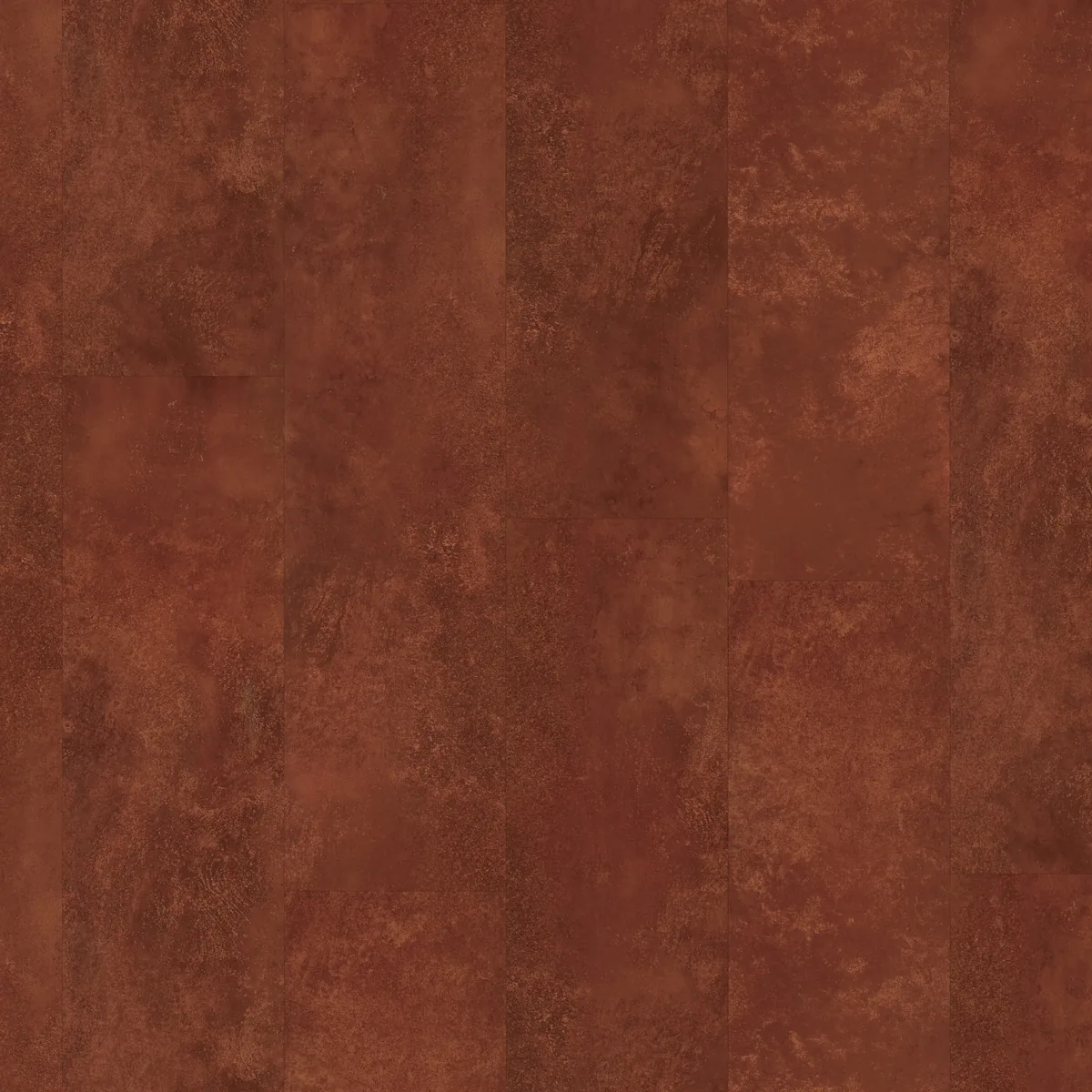 Finsbury / Viretto Dark orange, plak pvc gelegd, recht van boven gezien