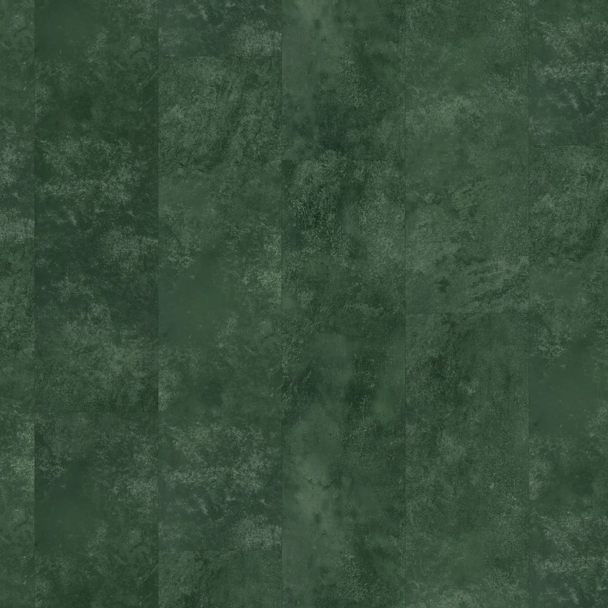 Finsbury / Viretto Dark green, plak pvc gelegd, recht van boven gezien