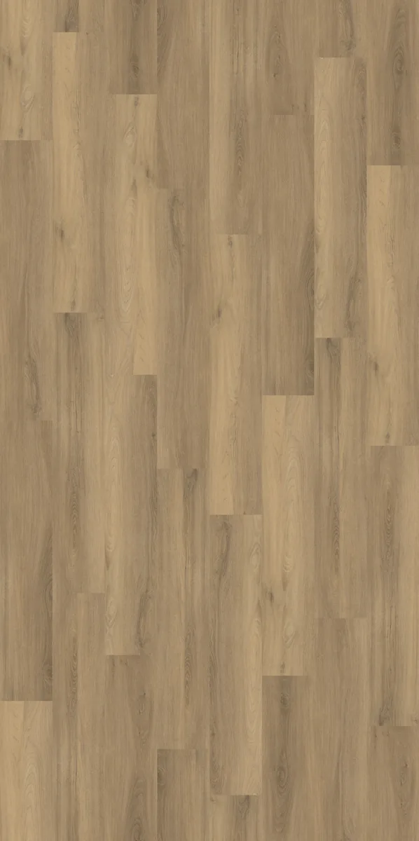 Paddington / Avanto Natural, plak pvc van dichtbij, de houtnerf in beeld