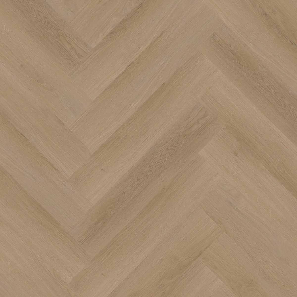 Merton / Navaro natural oak, visgraat plak pvc gelegd, recht van boven gezien