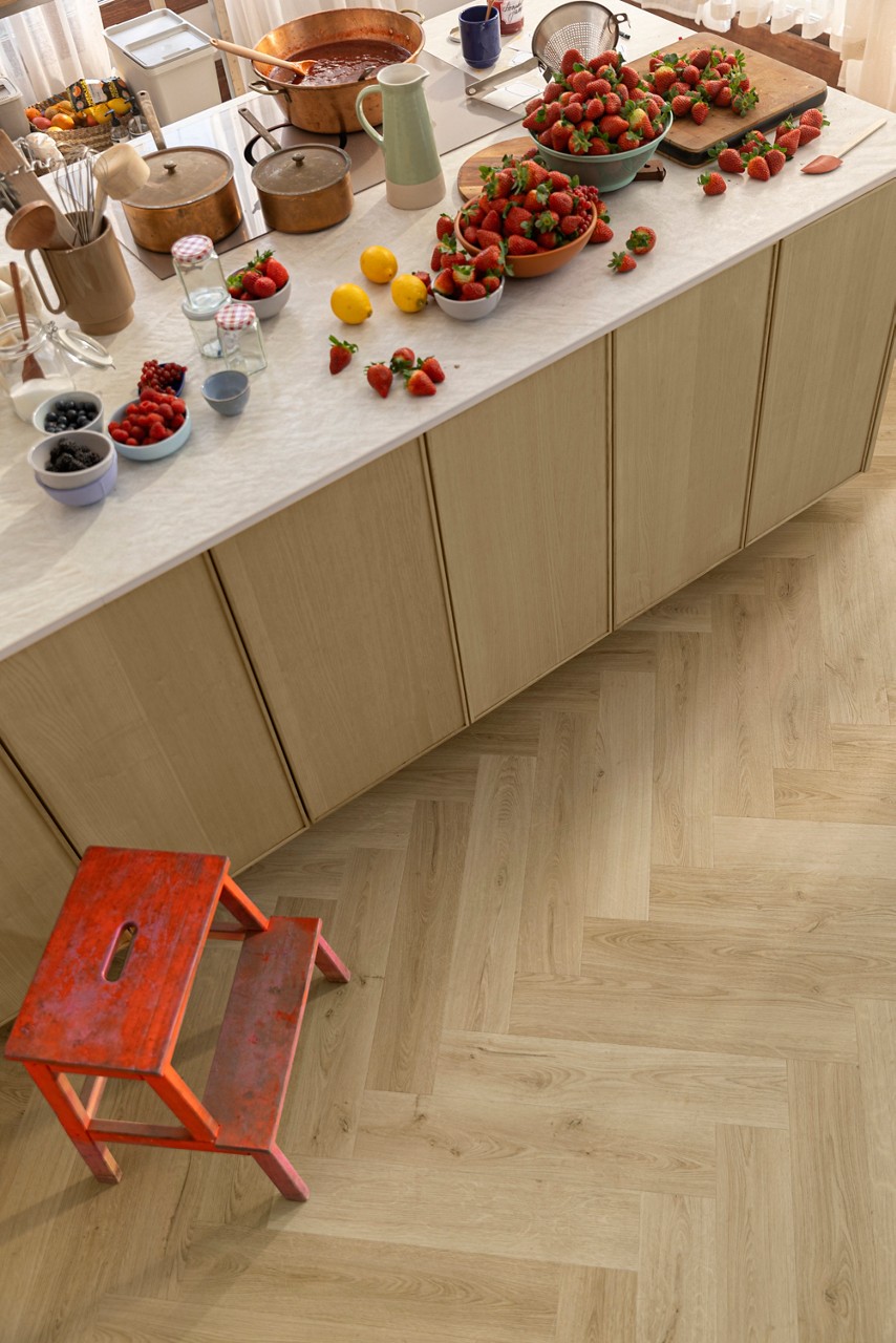 Quick-Step Ciro Botanisch beige AVHBU40362 - pvc visgraatvloer