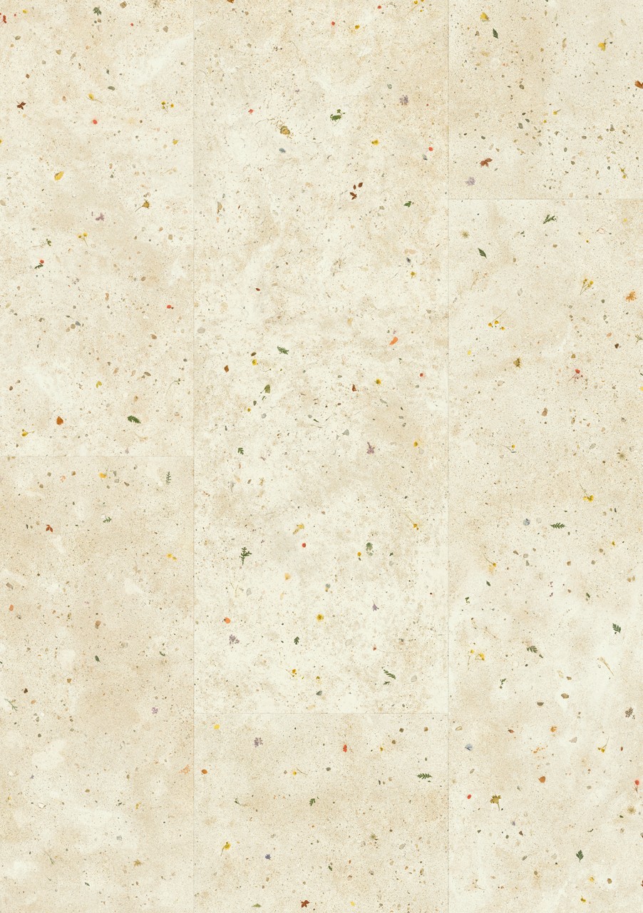 Quick-Step Muse Botanisch beton MUS5494 - laminaat vloer met tegelpatroon