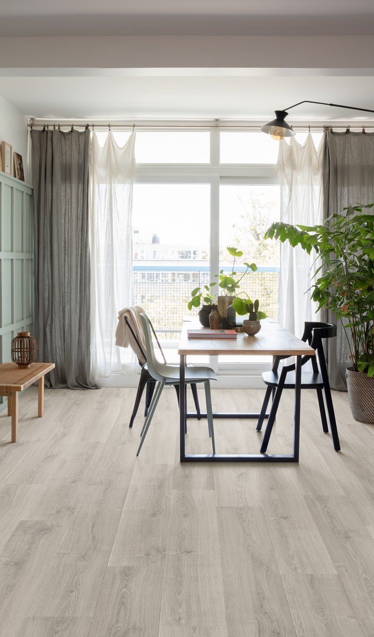 Quick-Step Capture Geborstelde grijze eik SIG4765 - laminaat plankvloer