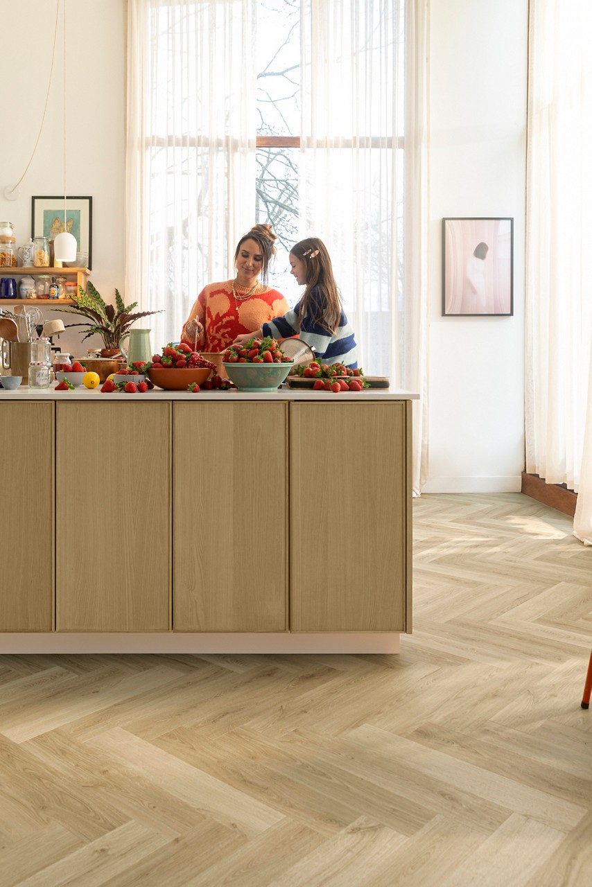 Quick-Step Ciro AVHBU40362 Botanisch beige – PVC – interieurfoto 9