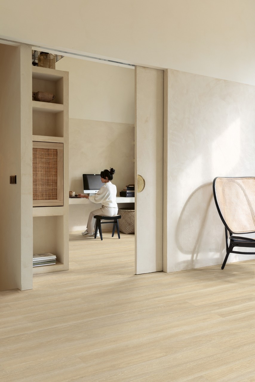 Quick-Step Eligna EL3574 Engelse beige eik – laminaat – interieurfoto 2