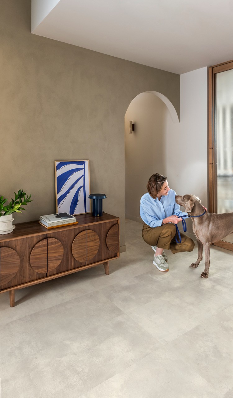 Quick-Step Muse MUS5491 Gevlekt beton – laminaat – interieurfoto 14