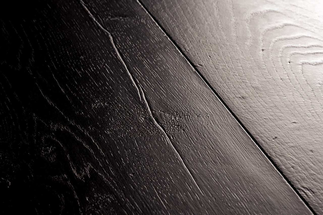 Quick-Step Capture SIG4755 Zwartgeverfde eik – laminaat – detailfoto 6