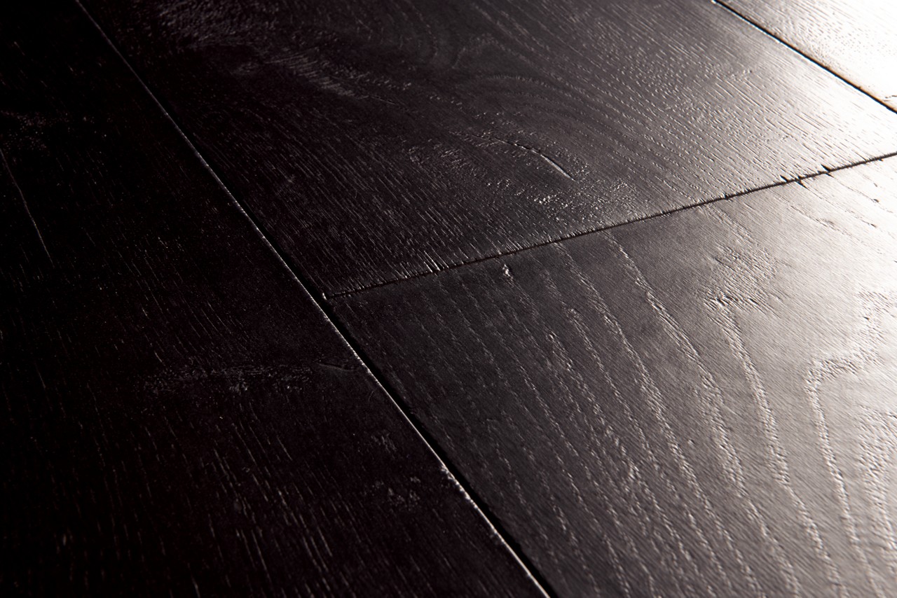Quick-Step Capture SIG4755 Zwartgeverfde eik – laminaat – structuurdetail