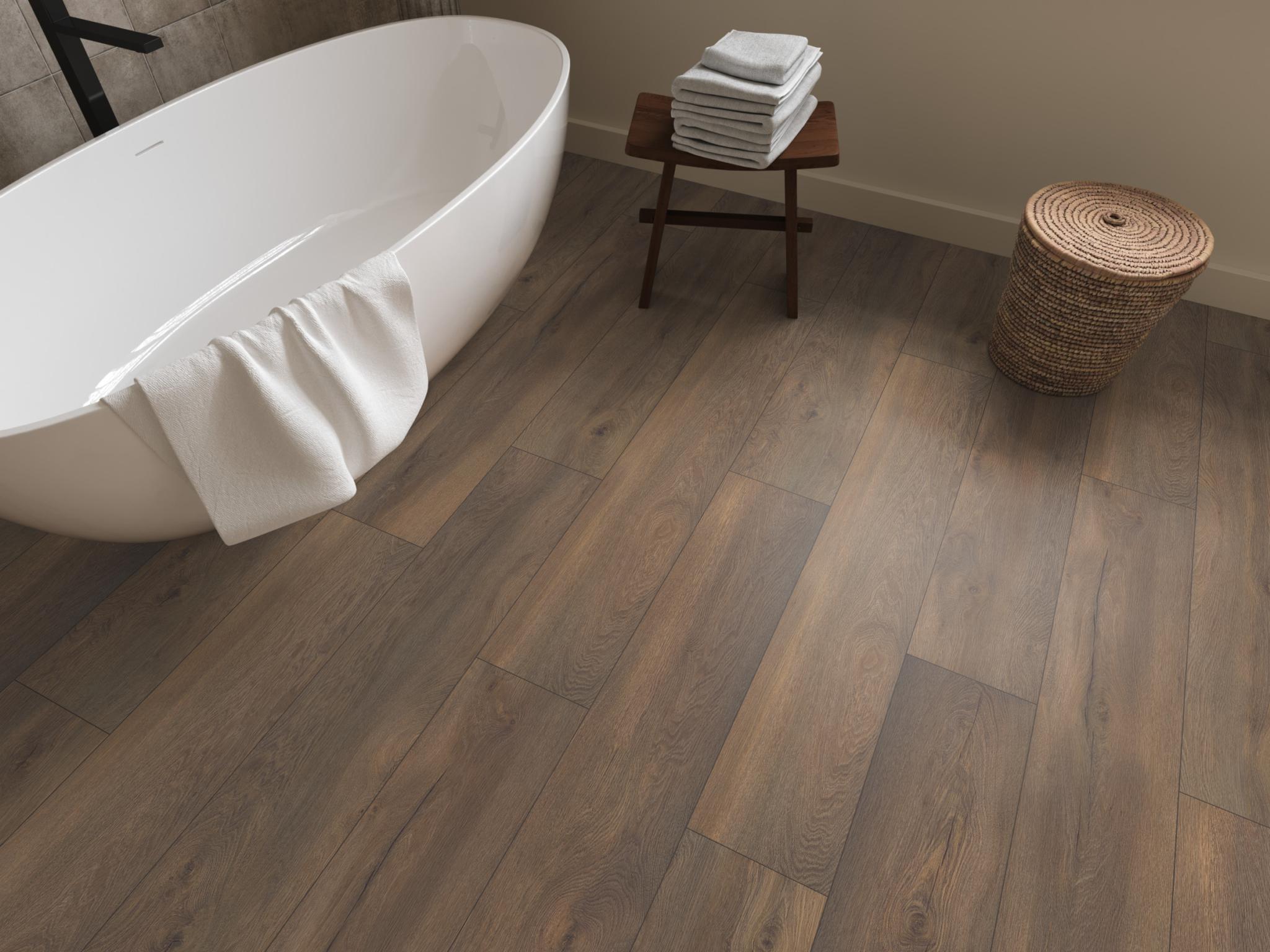 Laminaat Gigafloor Union Square Donkerbruin Eiken - Afbeelding 8