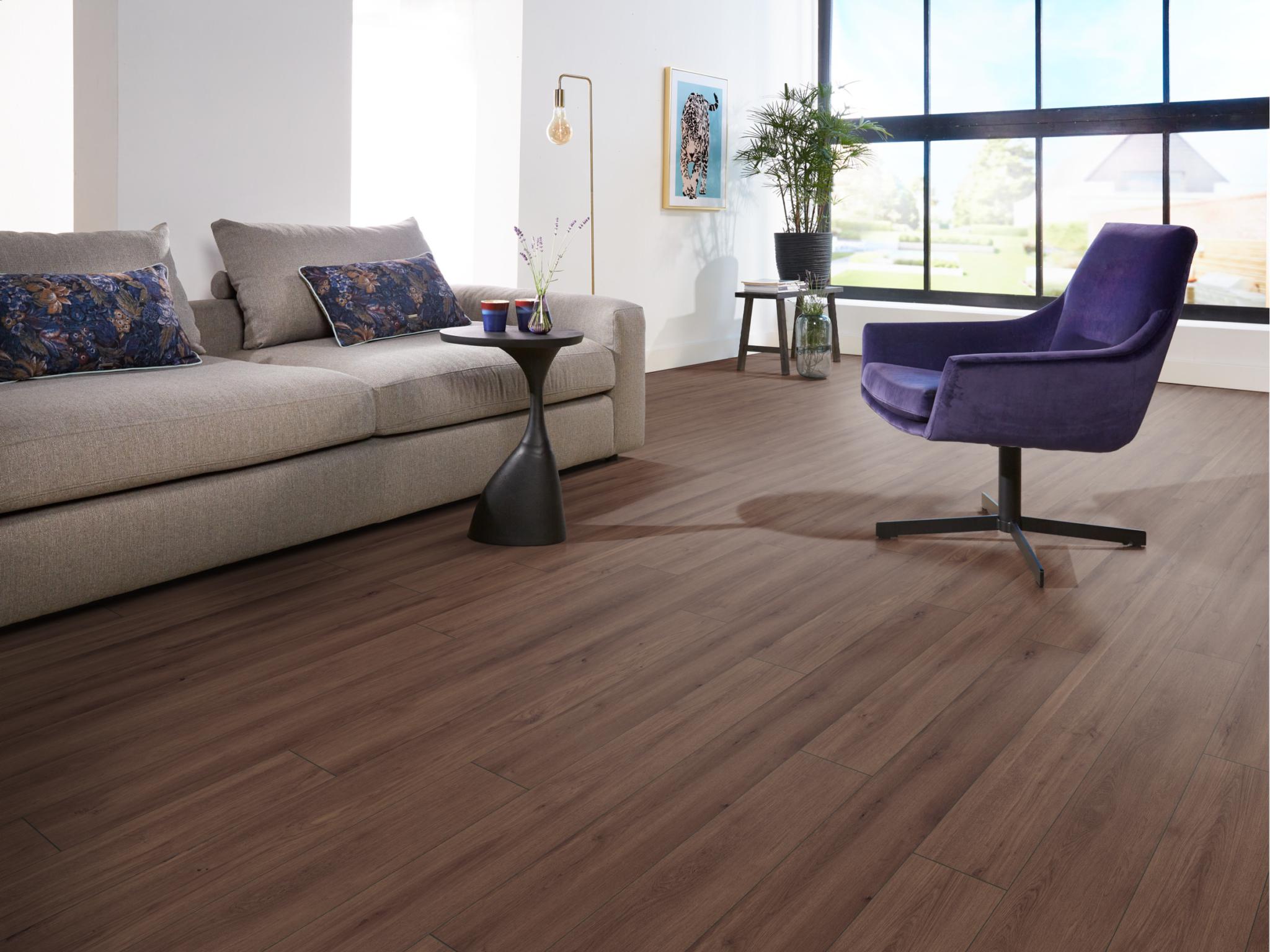 Laminaat Gigafloor Marble Hill Warmbruin Eiken - Afbeelding 23