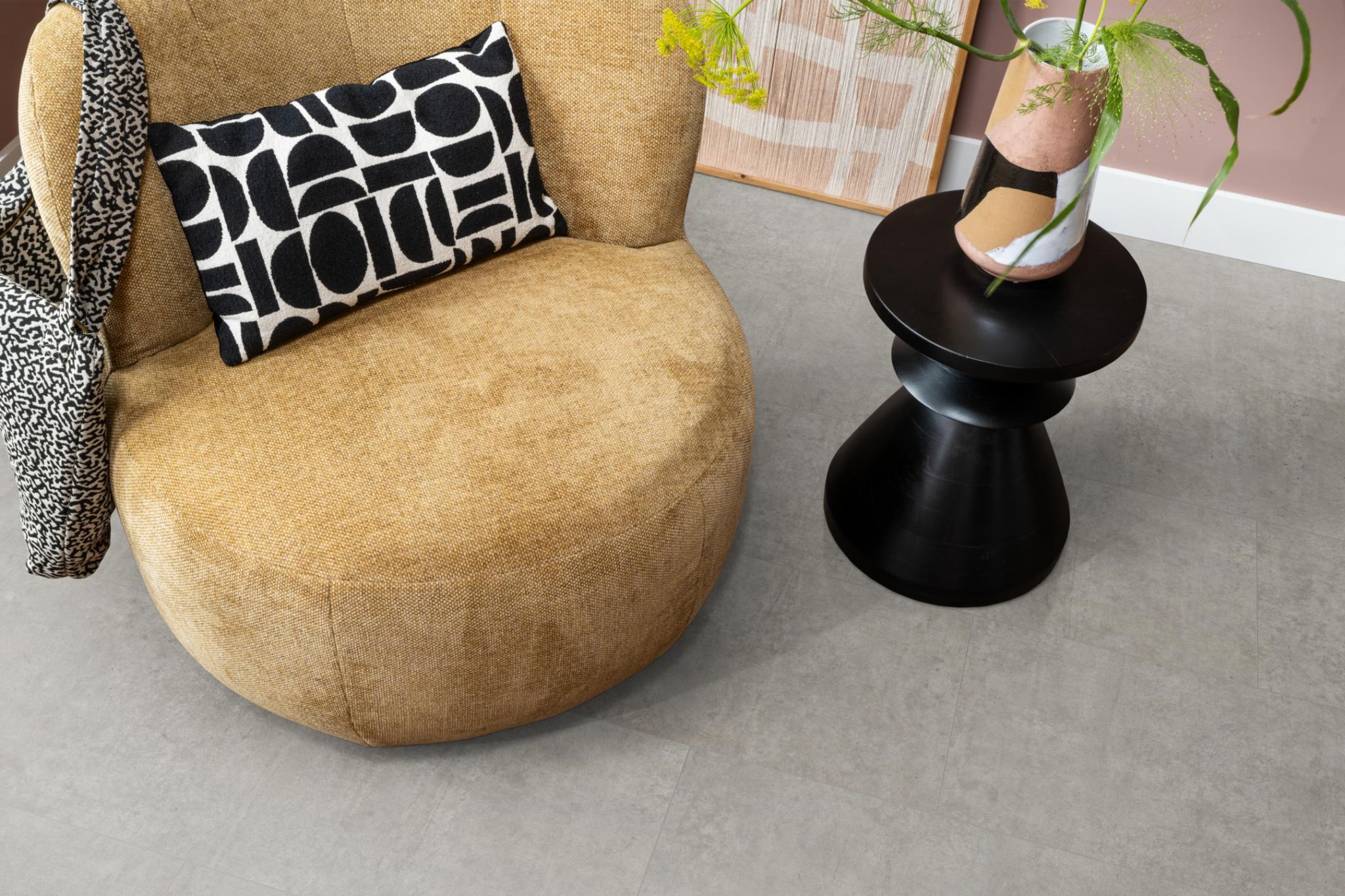 Laminaat Ambiant Detroit beton lichtgrijs tegel/betonlook - Afbeelding 10