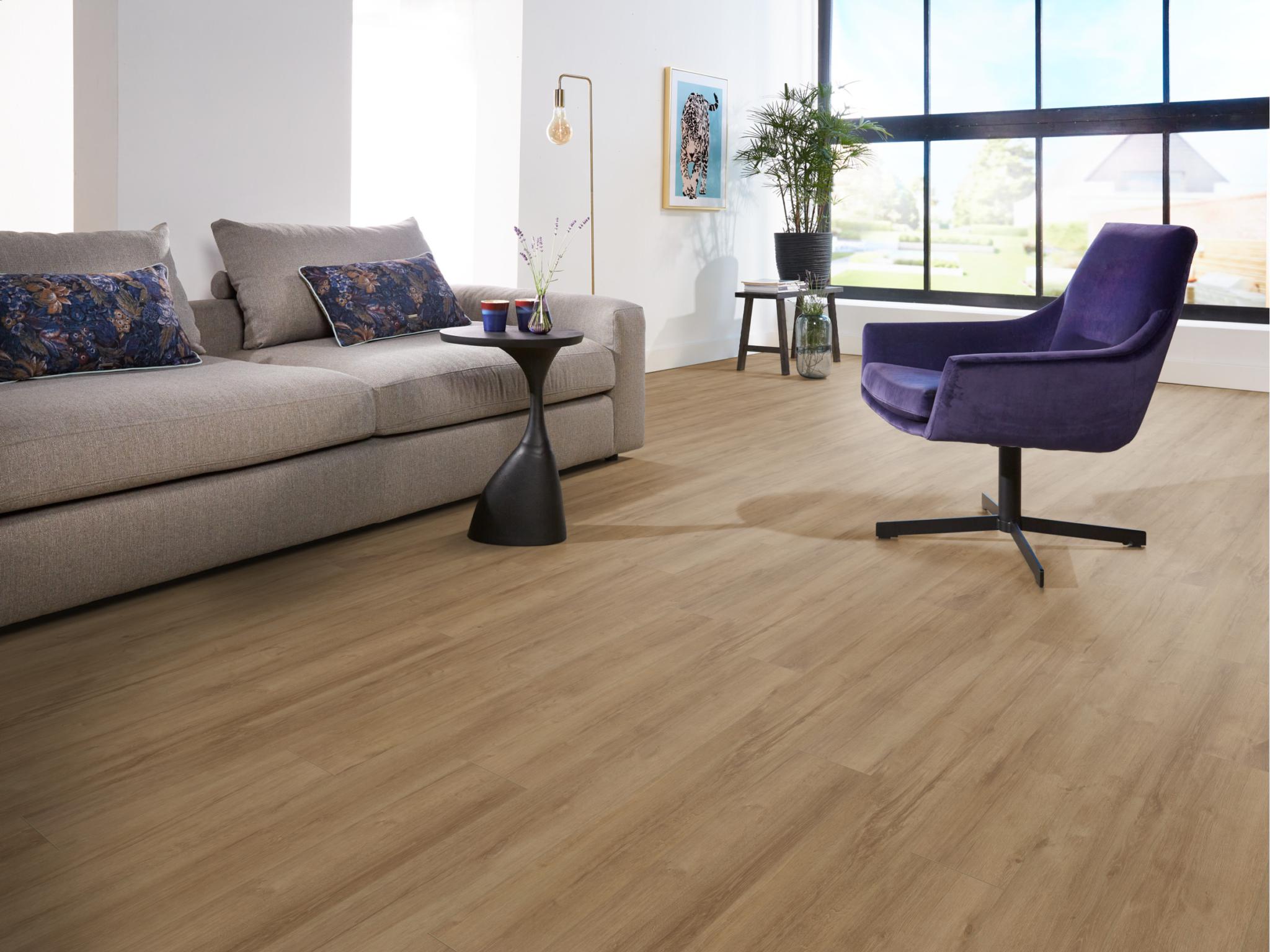 Laminaat Gigafloor Sunnyside Oak Lichtbruin Eiken - Afbeelding 23