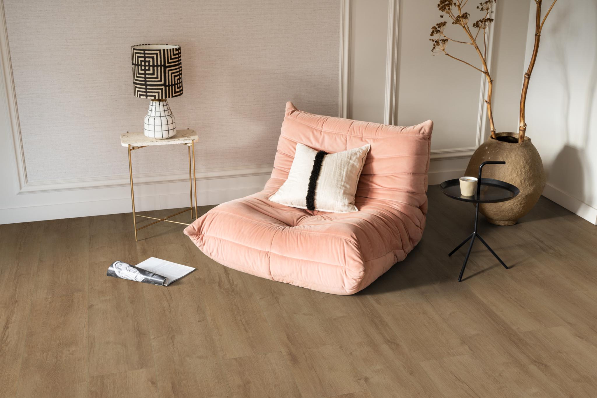 Laminaat Gigafloor Sunnyside Oak Lichtbruin Eiken - Afbeelding 17