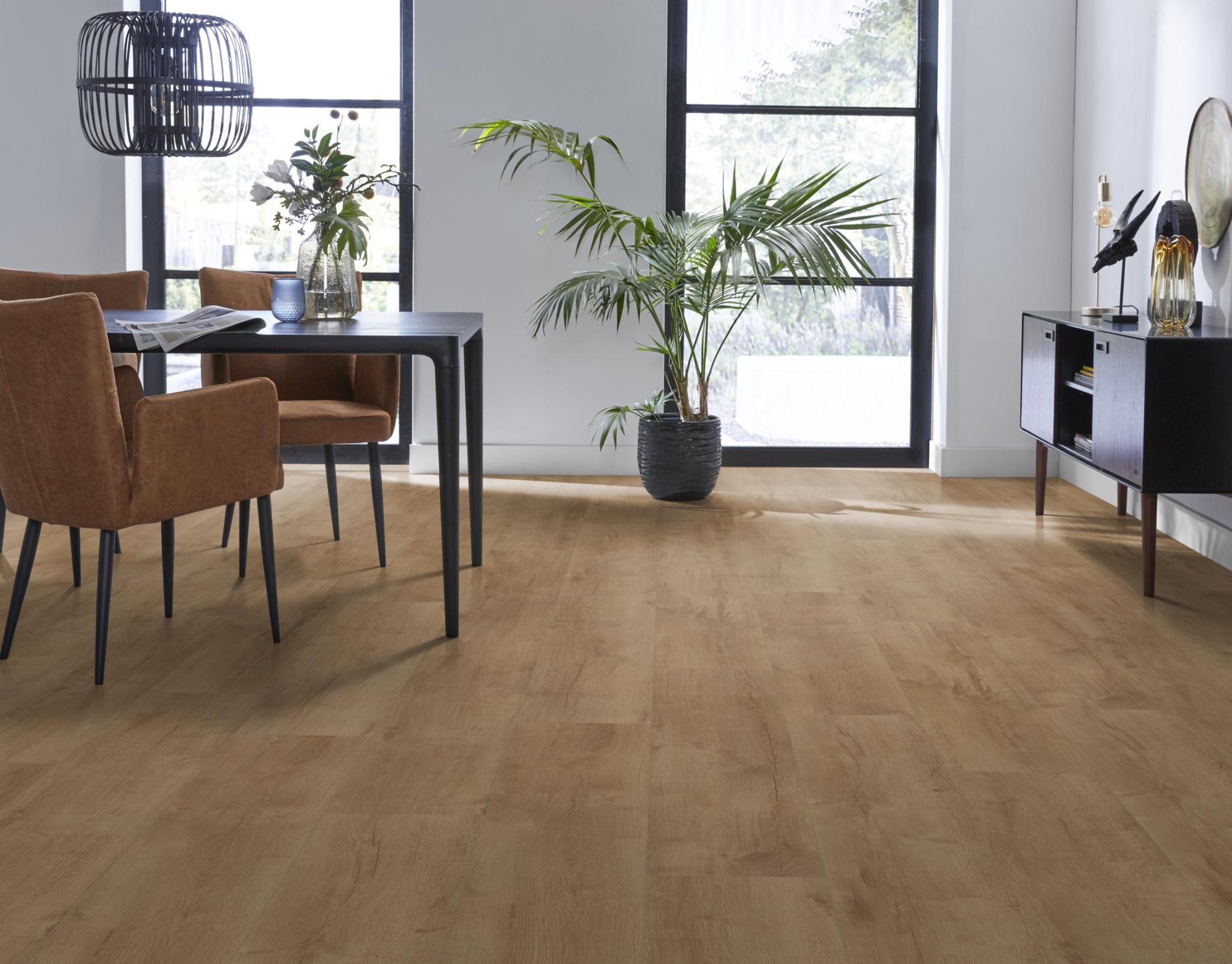 Laminaat Gigafloor Sunnyside Oak Lichtbruin Eiken - Afbeelding 6