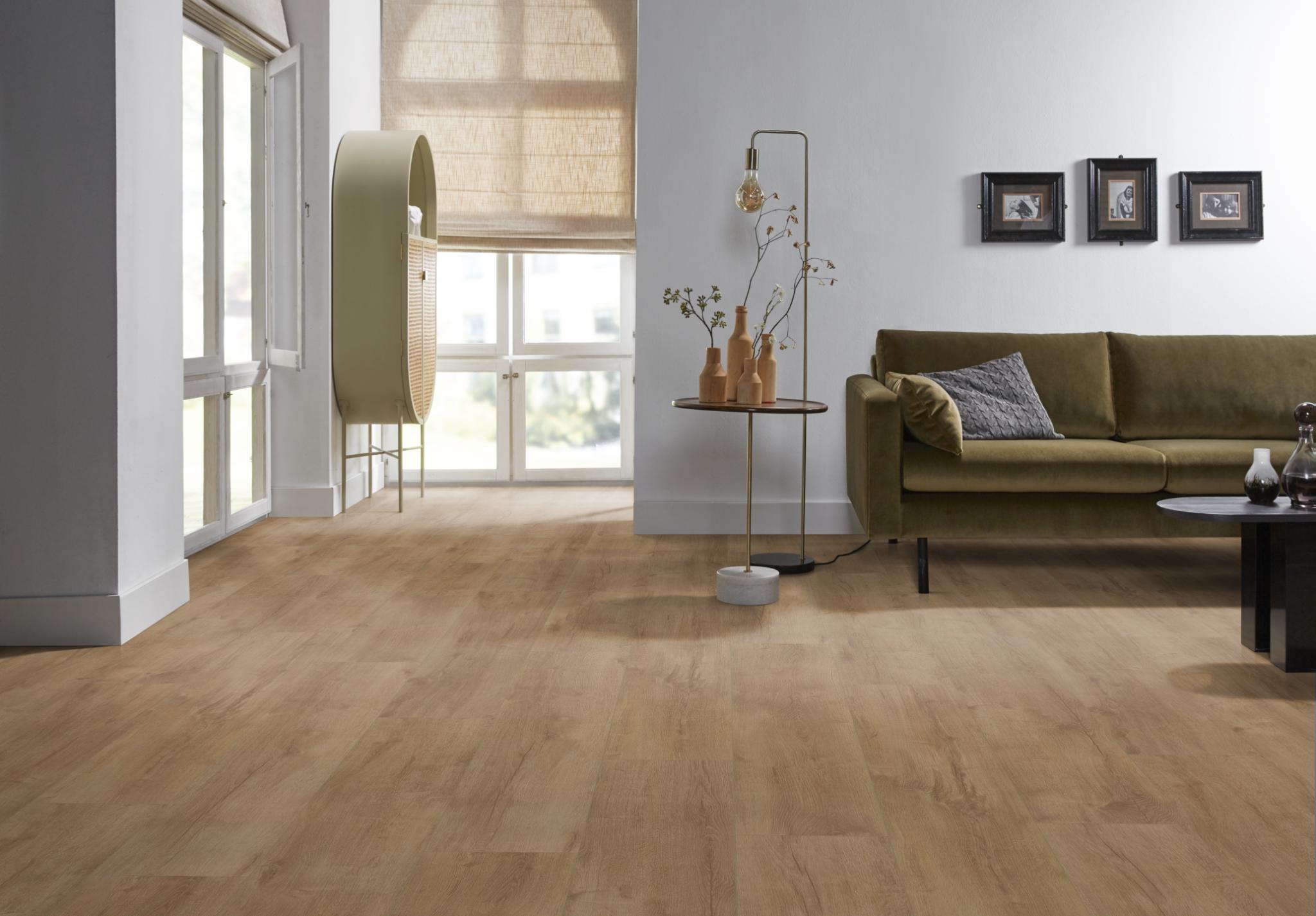 Laminaat Gigafloor Sunnyside Oak Lichtbruin Eiken - Afbeelding 5