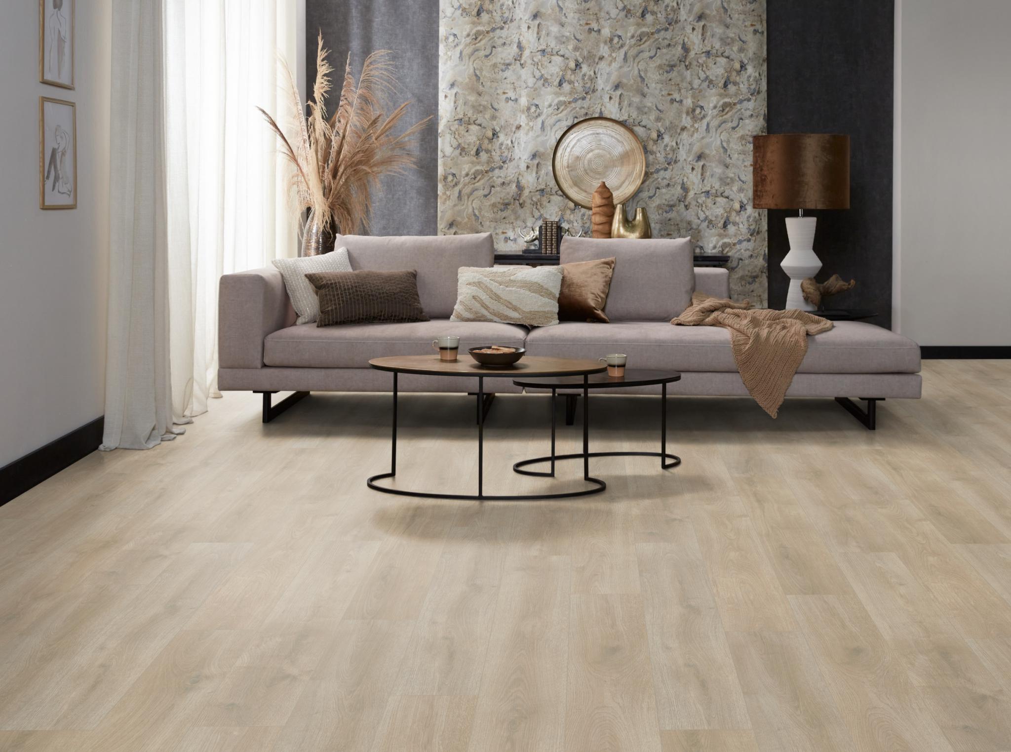 Laminaat Gigafloor Woodside Oak Beige Eiken - Afbeelding 24