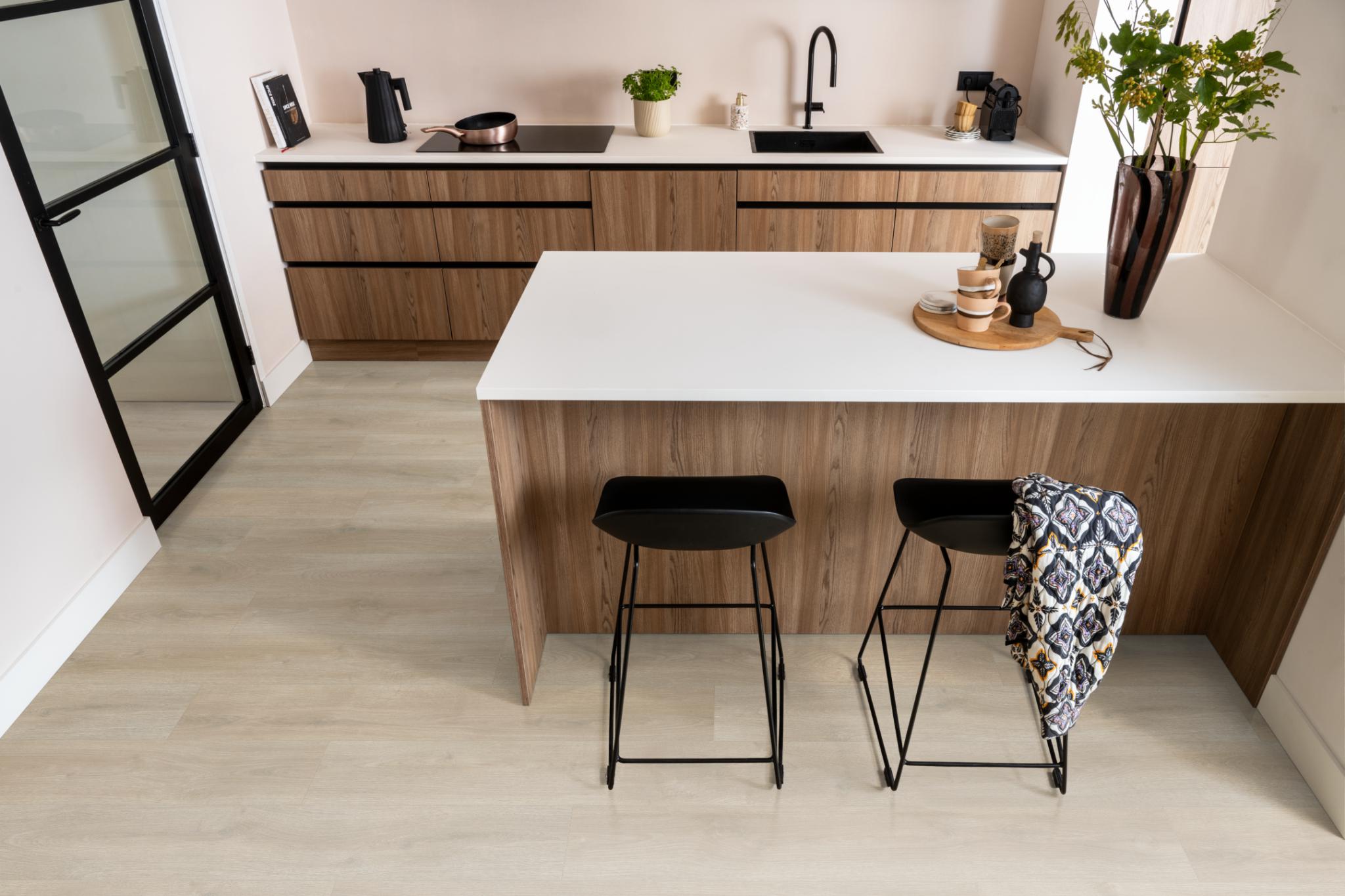 Laminaat Gigafloor Woodside Oak Beige Eiken - Afbeelding 9