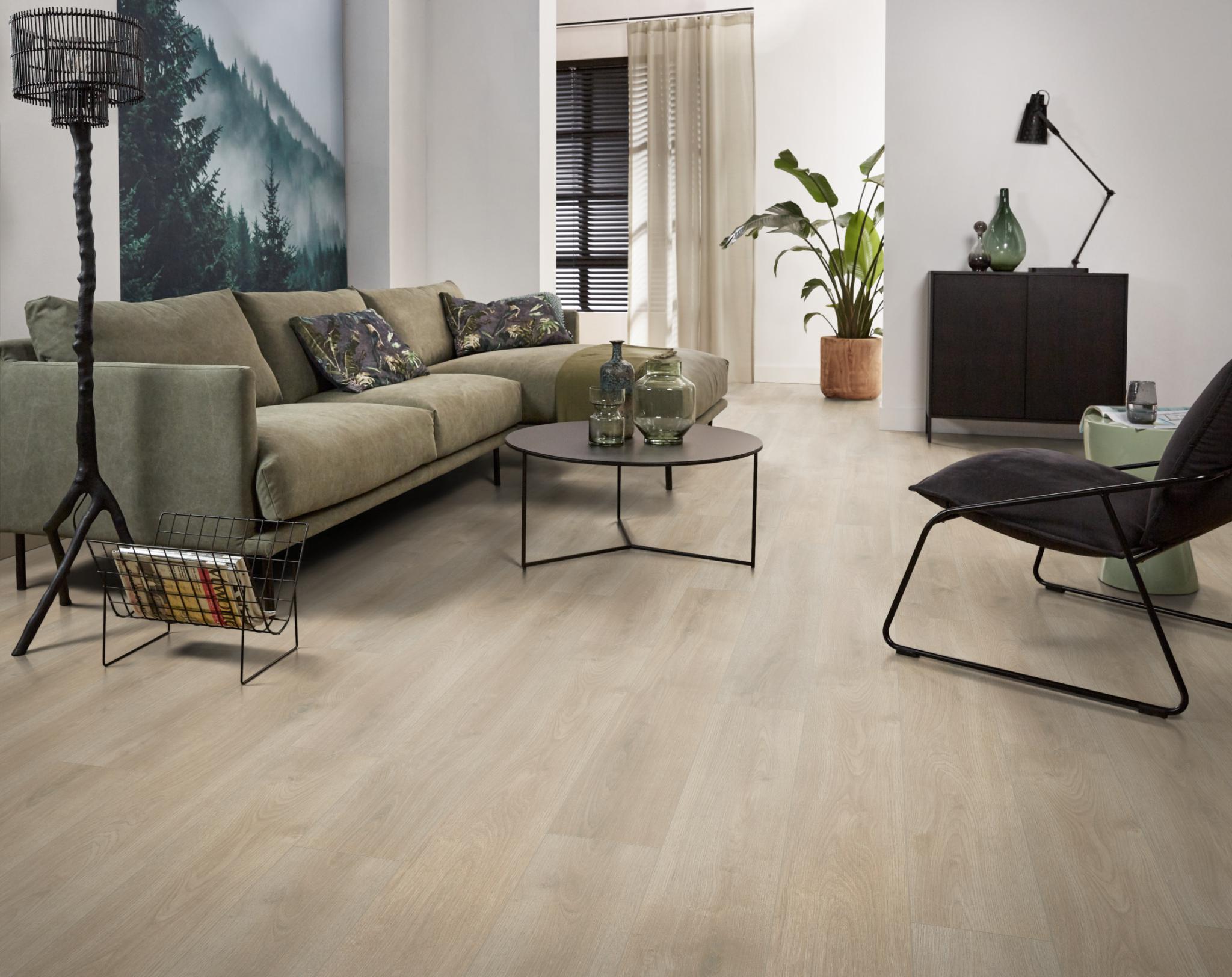 Laminaat Gigafloor Woodside Oak Beige Eiken - Afbeelding 3