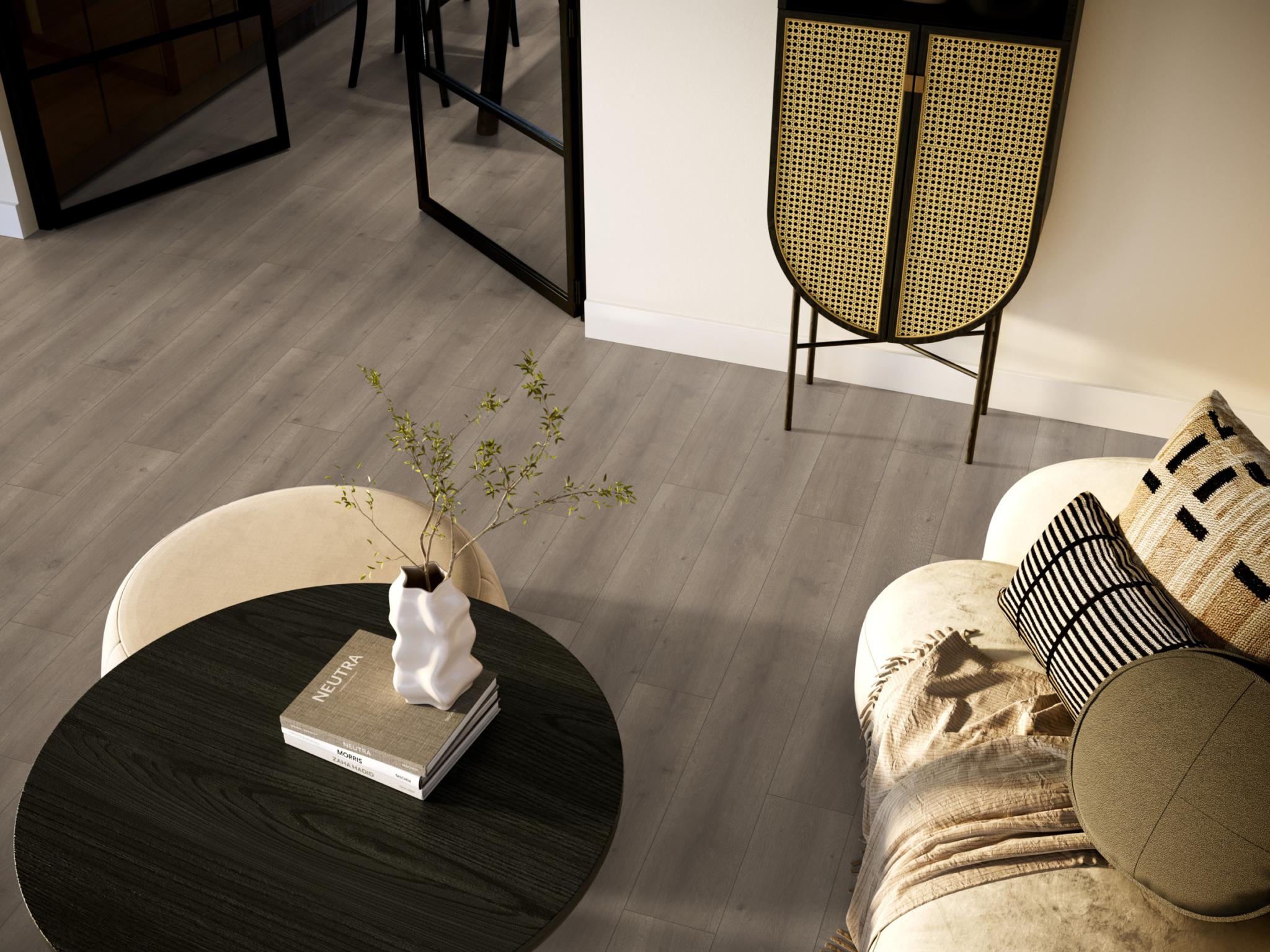 Laminaat Ambiant Elite grijs bruin eiken - Afbeelding 13