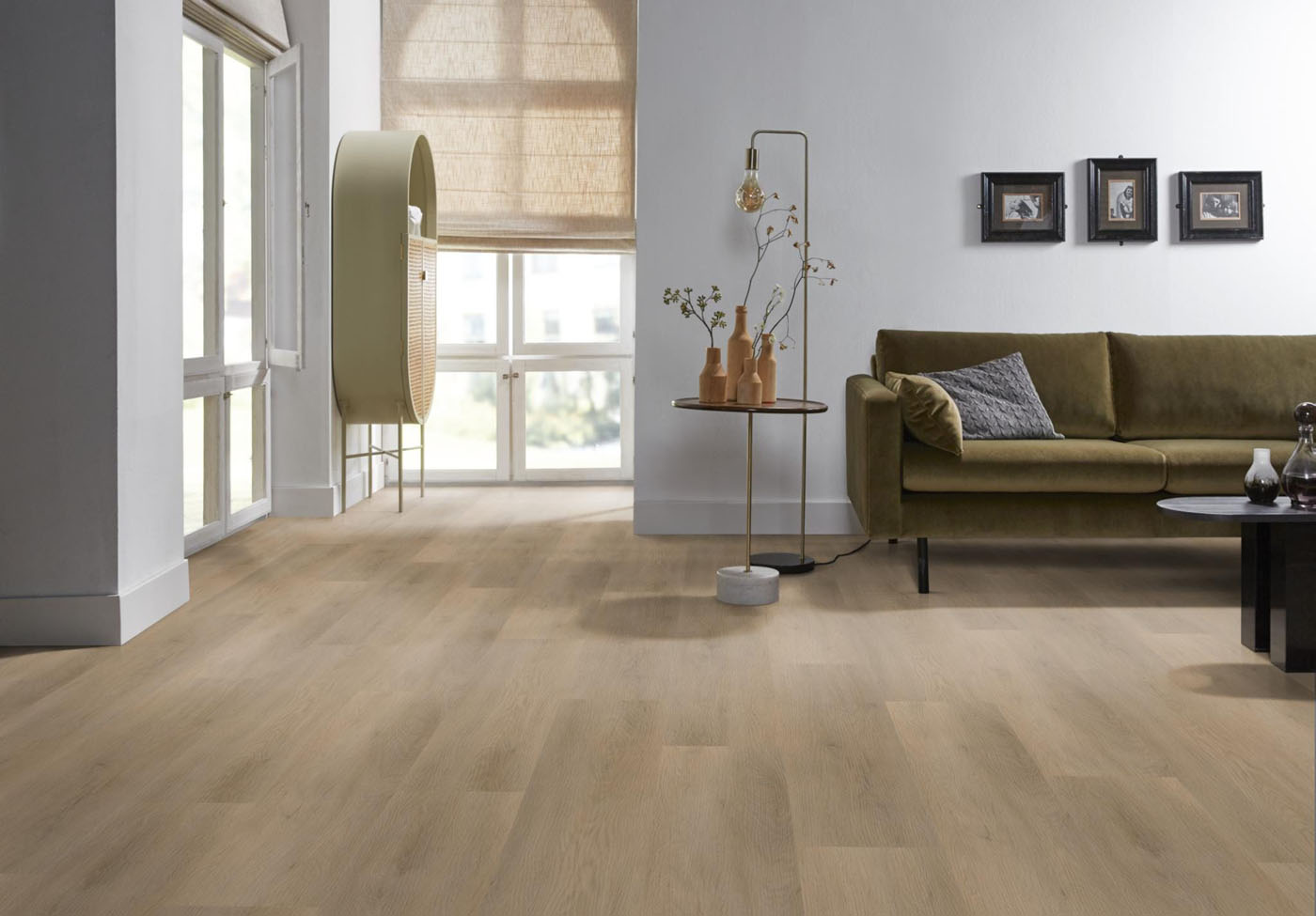 Ambiant pvc klik plank Sentima Natural oak Combi Korting GRATIS 10db Ondervloer - Afbeelding 3