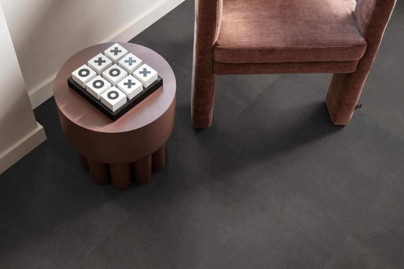 Gigafloor pvc klik betonlook/tegel Peckham anthracite 10db geintegreerde ondervloer - Afbeelding 8