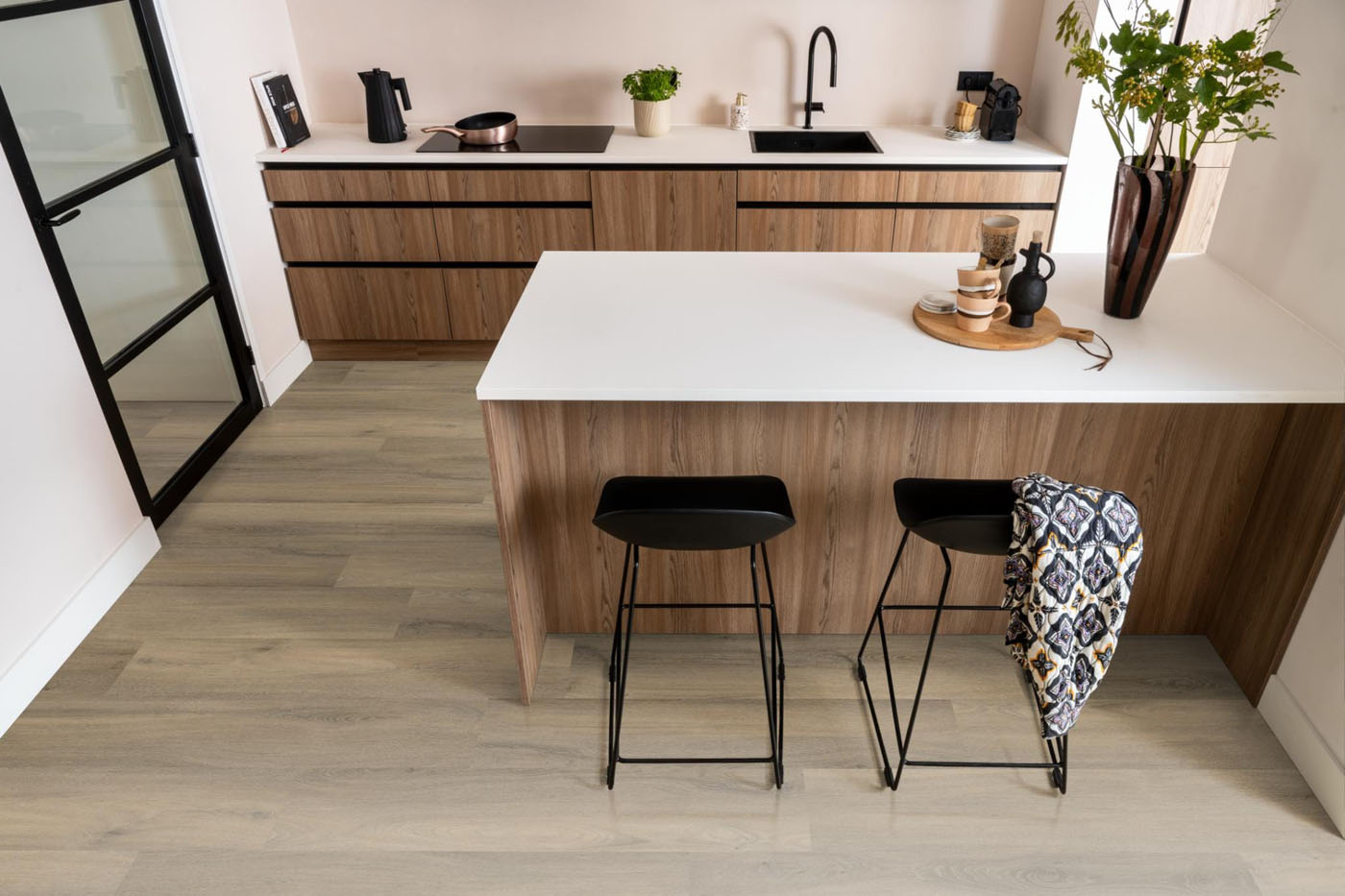 Ambiant pvc klik plank Avanto Smoky 10db geintegreerde ondervloer - Afbeelding 5