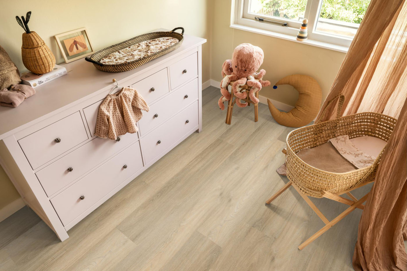 Ambiant pvc klik plank Avanto Beige 10db geintegreerde ondervloer - Afbeelding 7