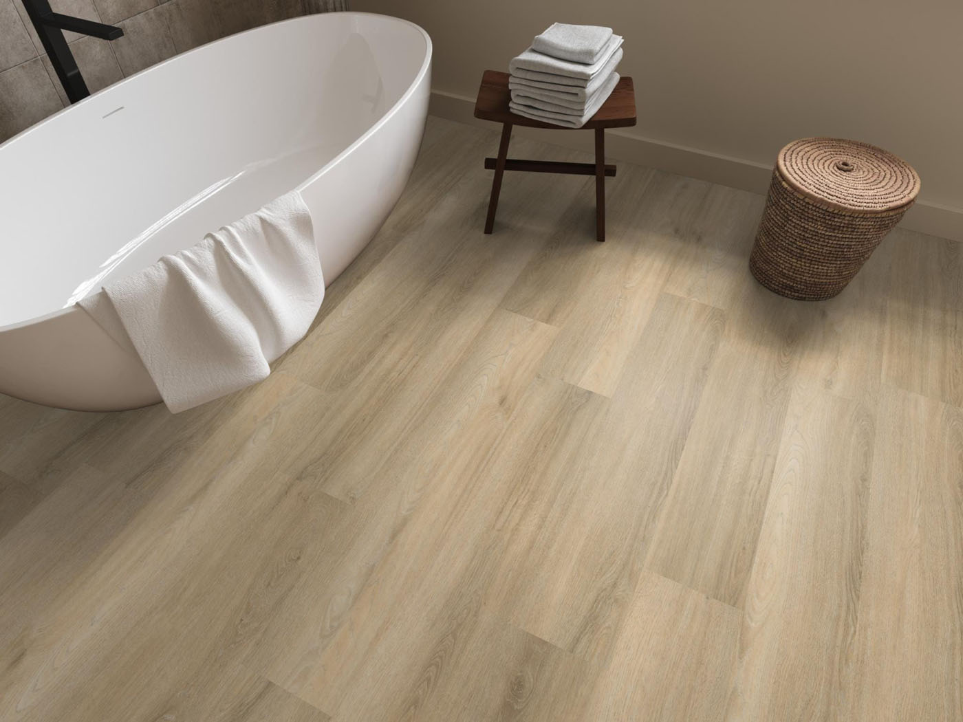 Ambiant pvc klik plank Avanto Beige 10db geintegreerde ondervloer - Afbeelding 5