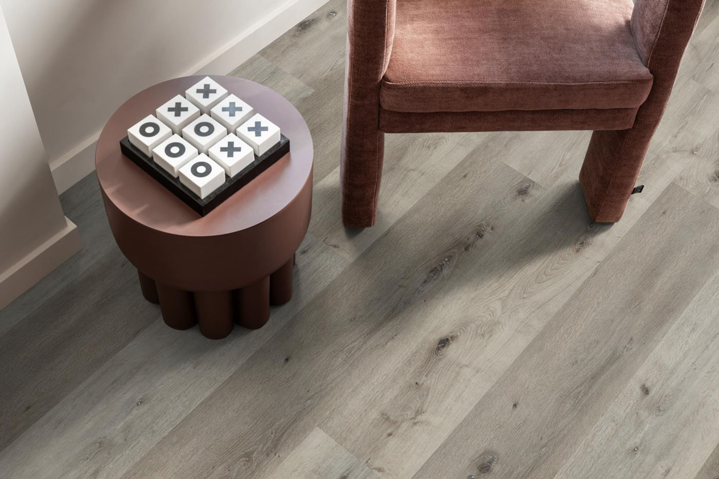 Ambiant pvc klik plank Essenzo smoky 10db geintegreerde ondervloer - Afbeelding 7