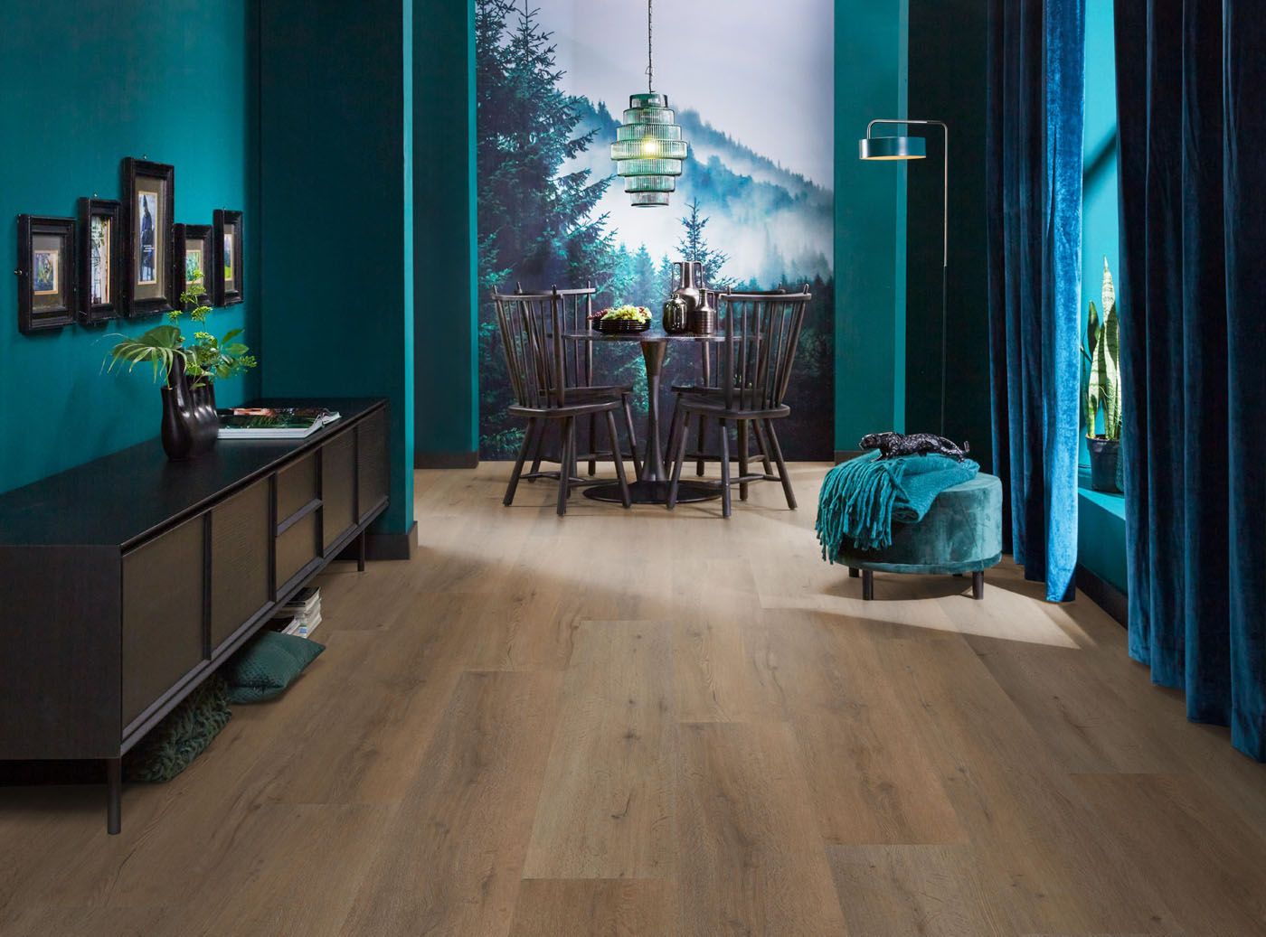 Ambiant pvc klik plank Vivero smoky 10db geintegreerde ondervloer - Afbeelding 9