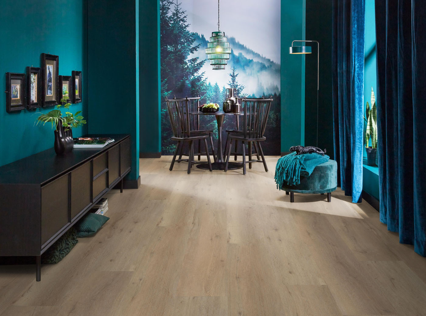 Gigafloor pvc klik plank Leyton natural oak 10db geintegreerde ondervloer - Afbeelding 9