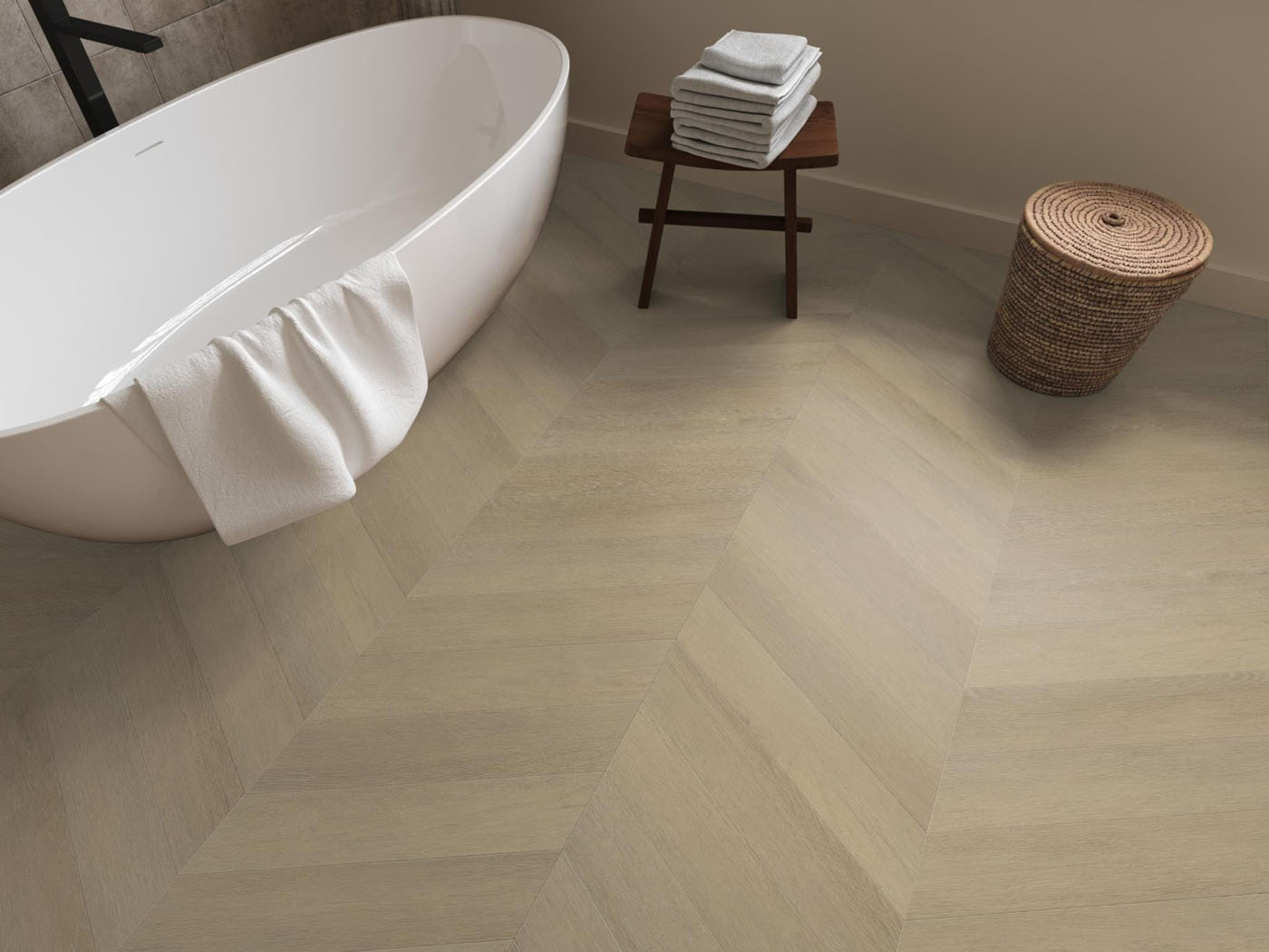 VTWONEN plak pvc hongaarse punt Noble natural - Afbeelding 4