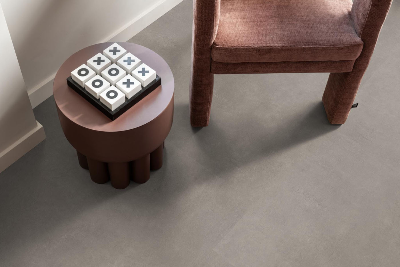 VTWONEN pvc plak tegel/betonlook Basic XL dark grey - Afbeelding 7