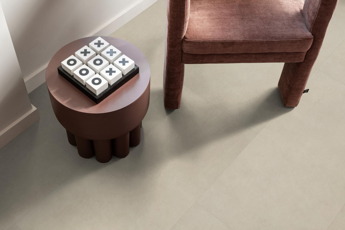 VTWONEN pvc plak tegel/betonlook Basic natural - Afbeelding 8