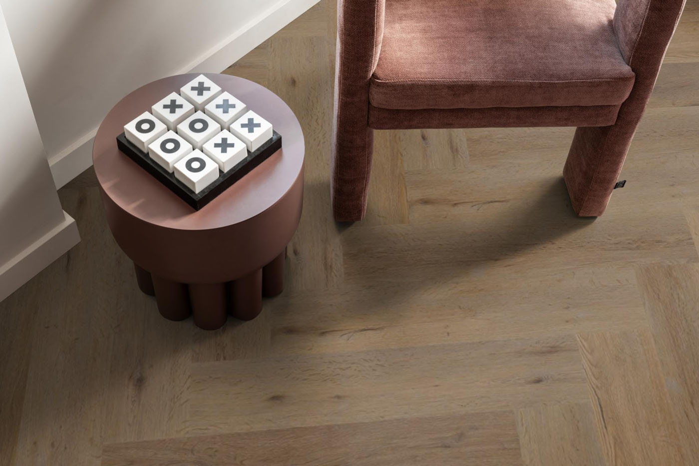 Ambiant visgraat pvc plak Spigato Vivero smoky - Afbeelding 8