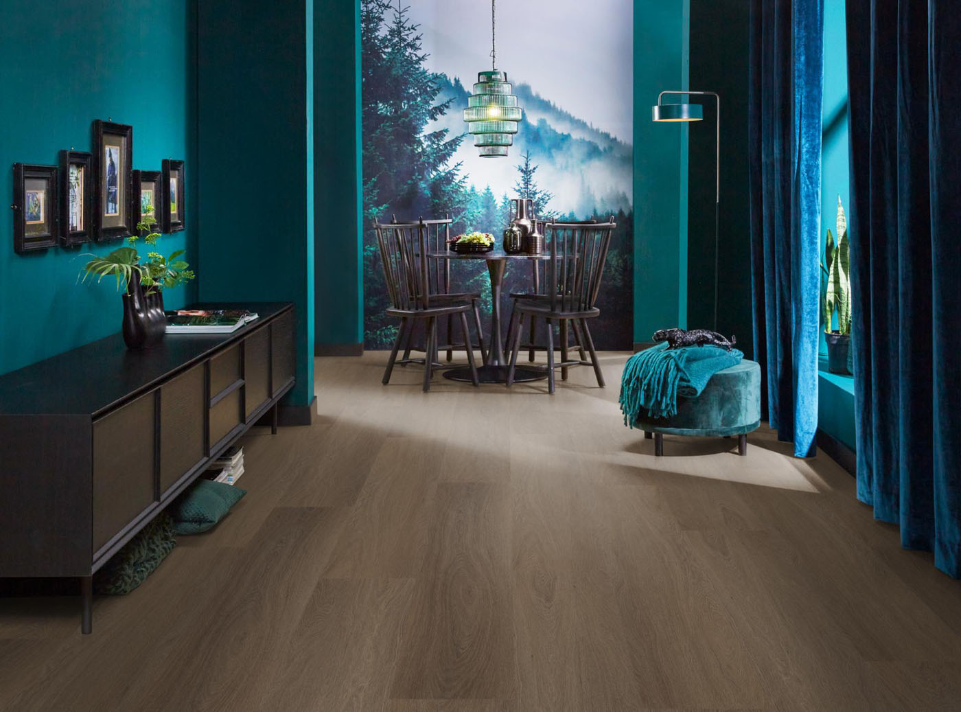 Gigafloor plak pvc plank Fulham brown - Afbeelding 8