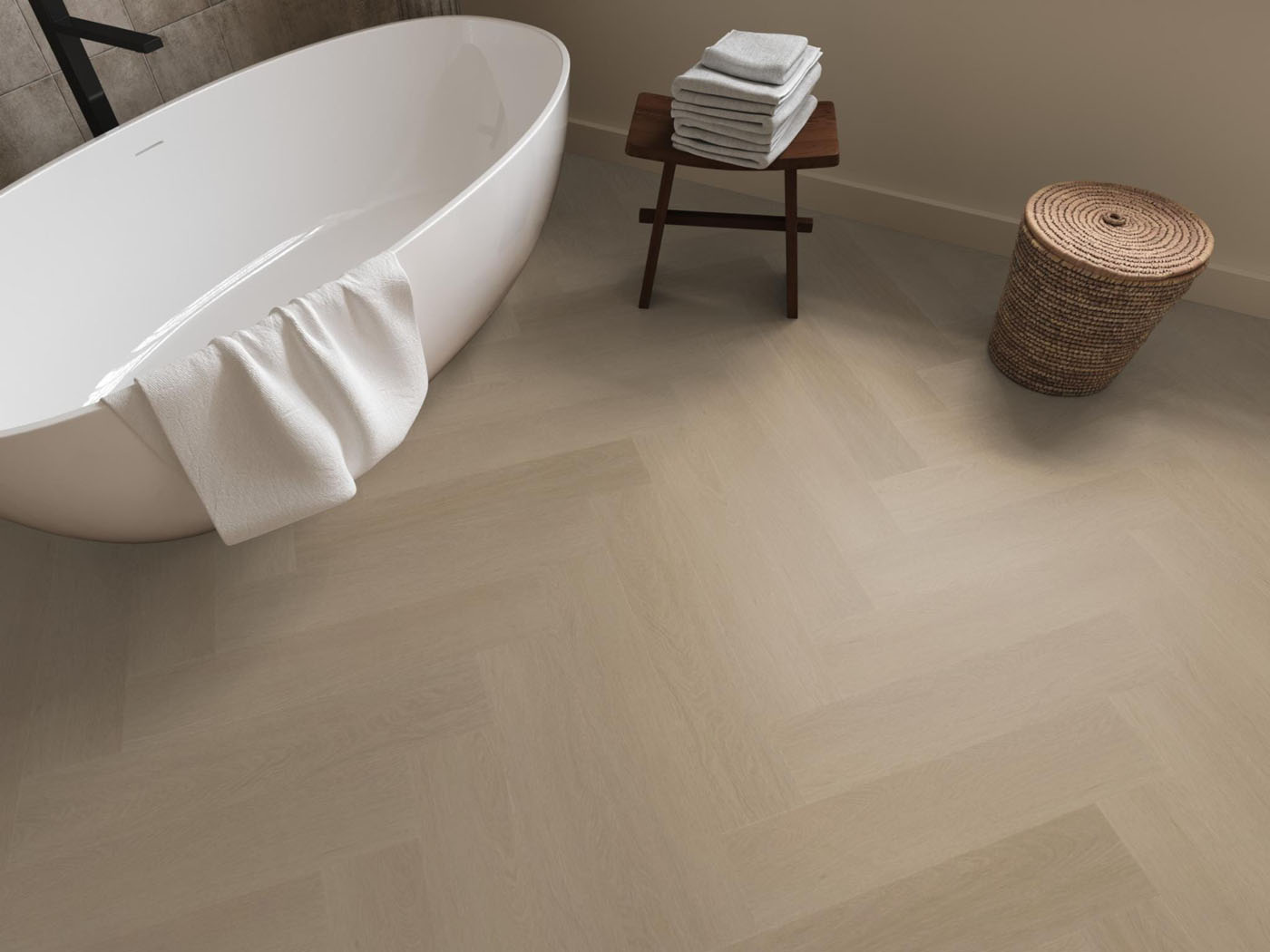 Gigafloor pvc klik visgraat YUP Fulham Smoky 10db geïntegreerde ondervloer+legservice - Afbeelding 5