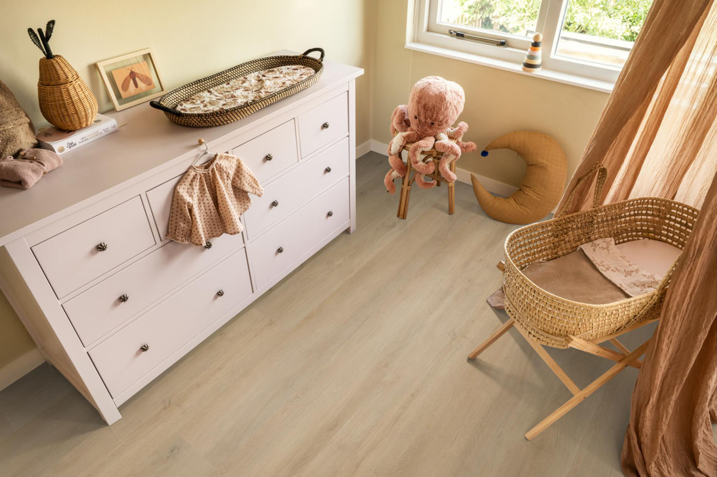 Gigafloor pvc klik plank Greenwich Beige 10db geintegreerde ondervloer +legservice - Afbeelding 7