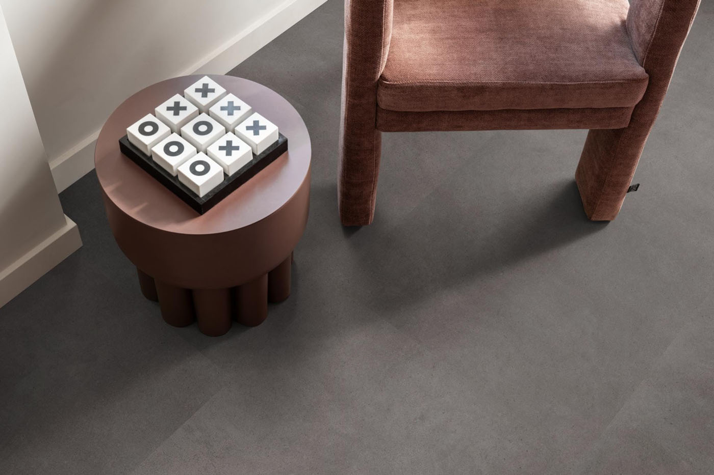 Ambiant pvc klik betonlook/tegel baroso xl grey 10db geintegreerde ondervloer - Afbeelding 8