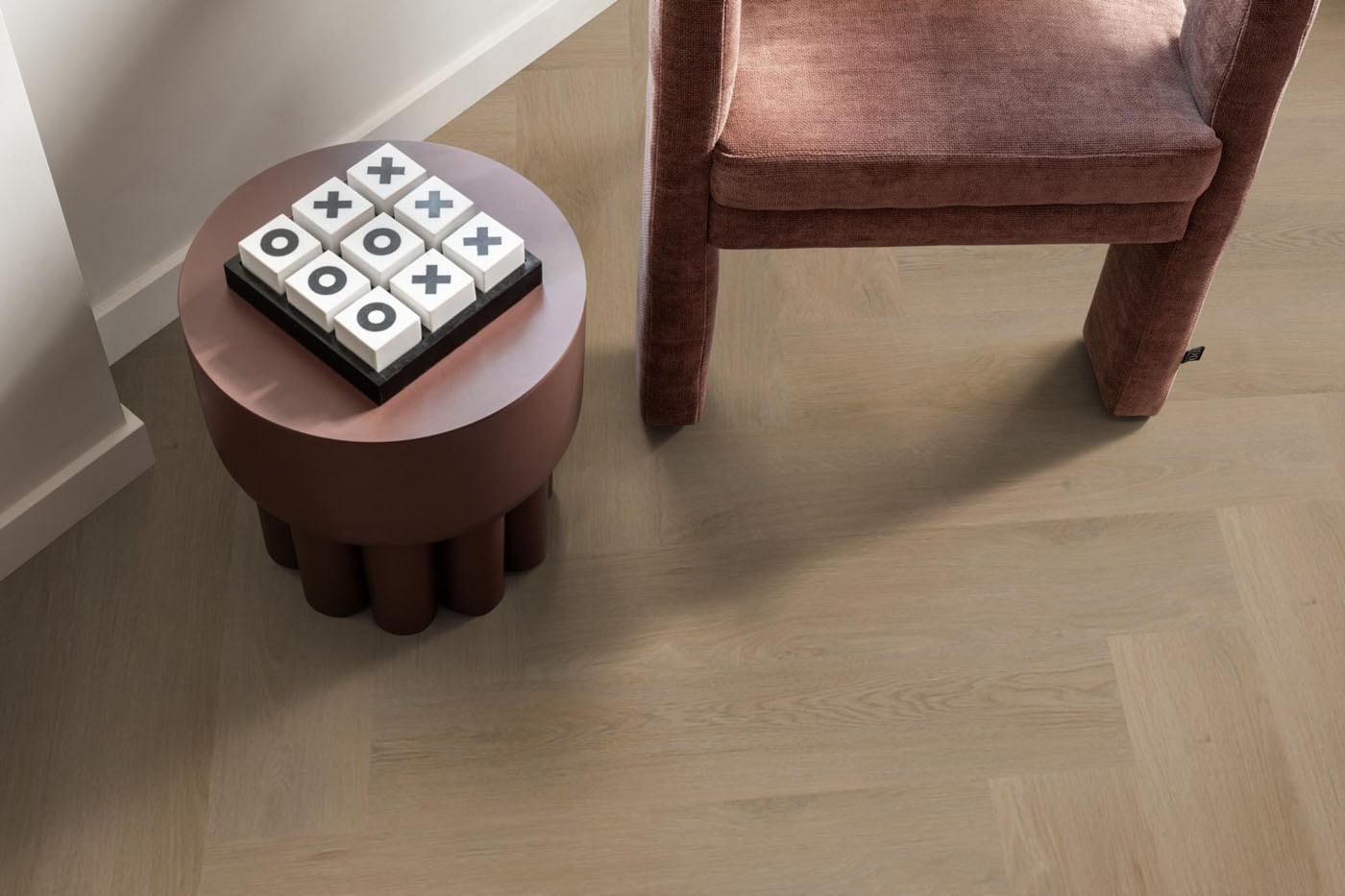 Ambiant visgraat pvc plak Spigato Navaro natural oak - Afbeelding 7