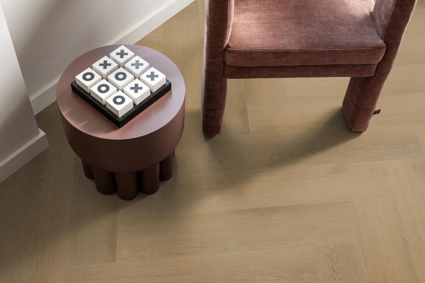 Ambiant visgraat pvc plak Spigato Navaro light oak - Afbeelding 8